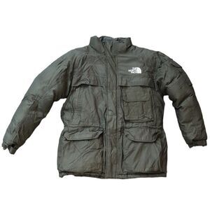 Vintage The North Face Hyvent Goose Down Jacket Large Green